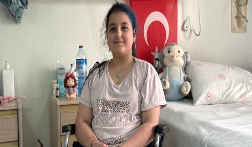 10 yaşındaki Beyzanur, milyonda bir görülen hastalığa yakalandı