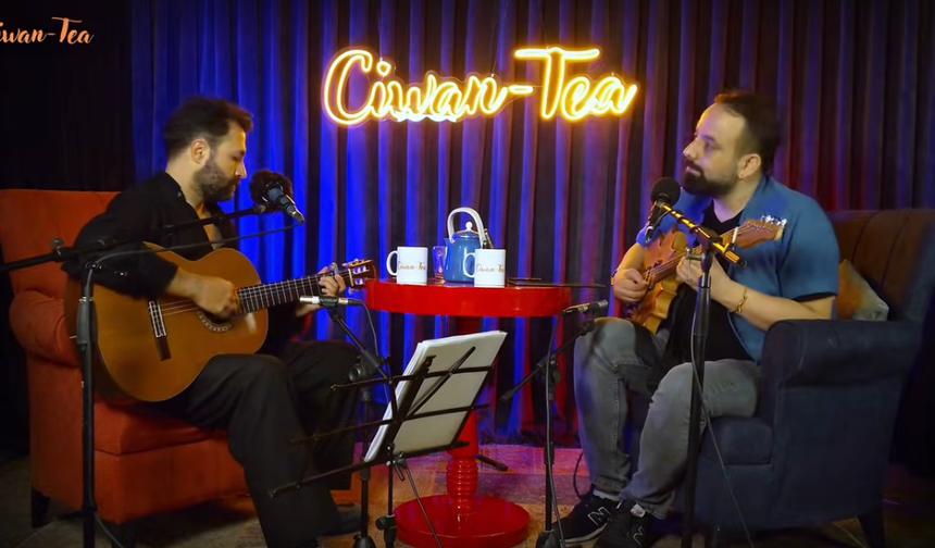 Serdar Canan, Ciwan Tea’de Kürt müziğine ışık tuttu