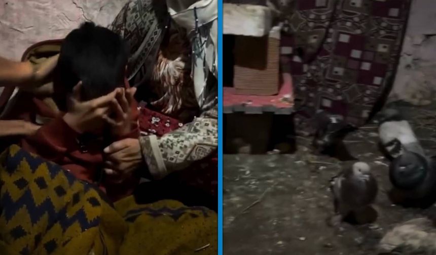 Ankara’da 11 yaşındaki engelli çocuk, 7 yıl güvercin kümesinde tutuldu