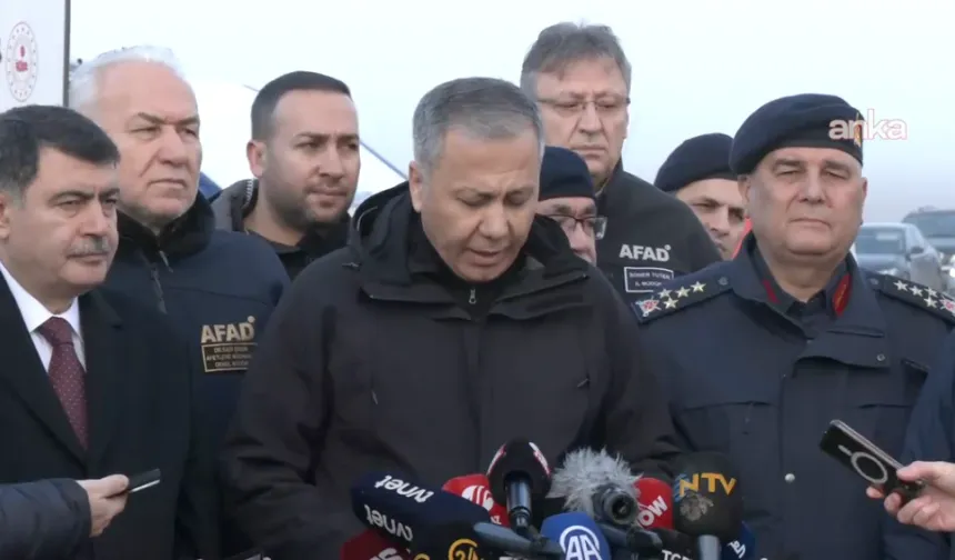 Yerlikaya: Düşen jetin kara kutusu bulundu