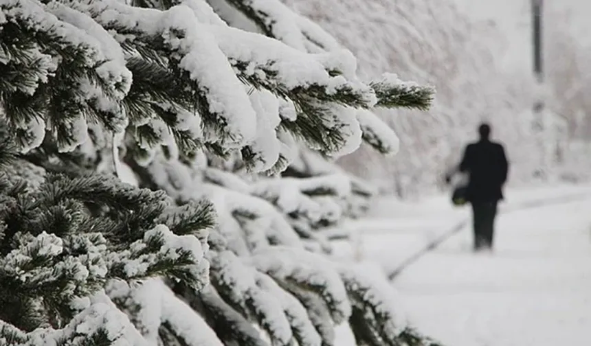 Eğitime kar engeli: 13 ilde okullar tatil edildi