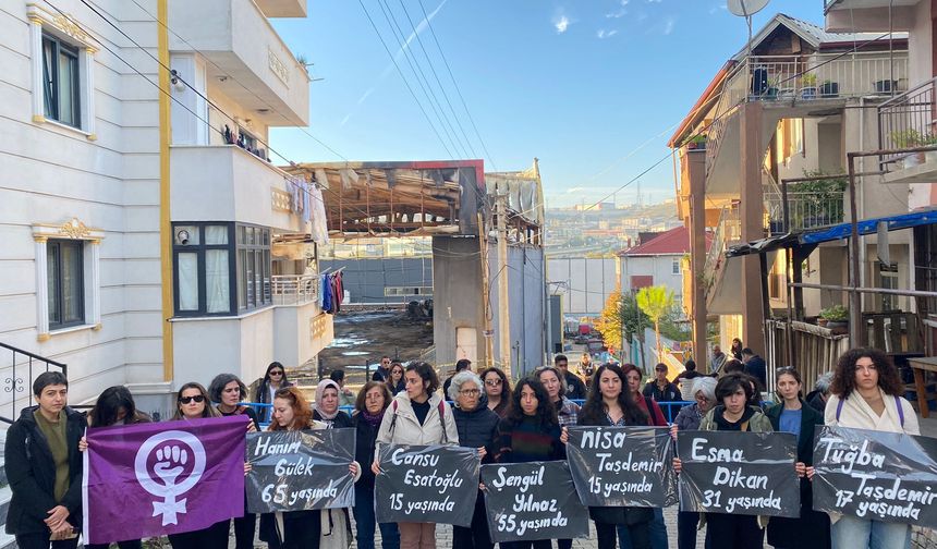 Feministler Ravive katliamı sonrası aileleri ziyaret etti