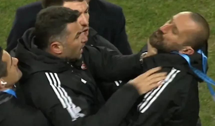 Burak Yılmaz sinir krizi geçirdi: Hakemin üzerine yürüdü