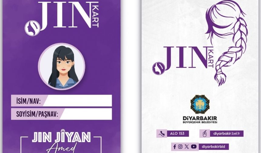 Diyarbakır’da 8 bin kadına JINKART dağıtıldı