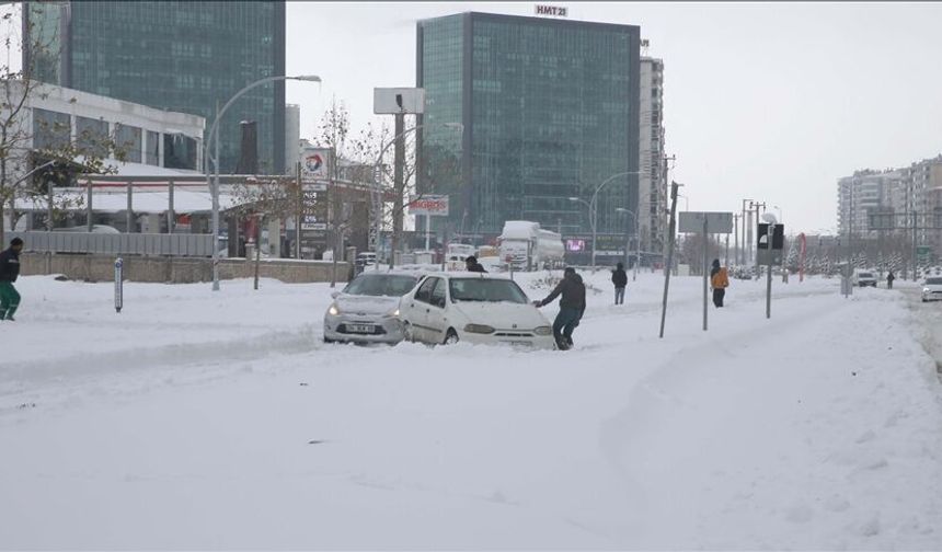 Meteorolojiden Diyarbakır’a yoğun kar uyarısı