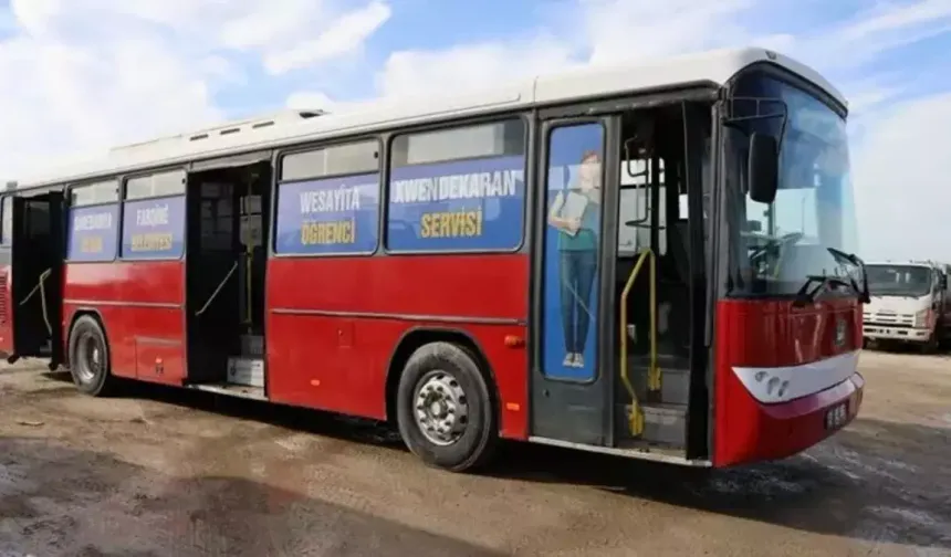 Diyarbakır'da belediye otobüsleri öğrenciler için ücretsiz oldu