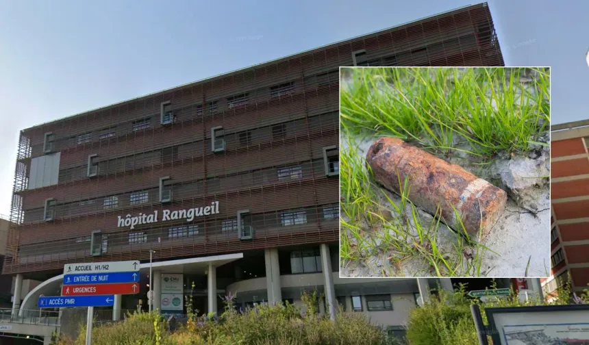 Fransa’da hastanın makatından bin yıllık top mermisi çıktı