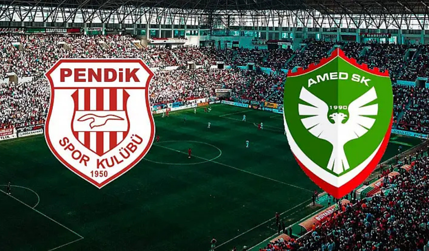 Pendikspor–Amedspor maçı öncesi tüm detaylar netleşti: Bilet, yayın ve hakem açıklandı