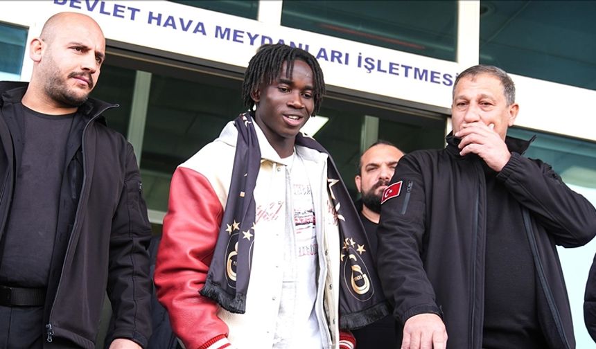 Galatasaray'ın yeni transferi İstanbul'a geldi!