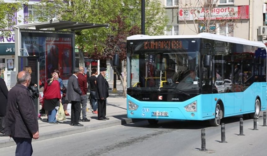 Sivas'ta toplu taşımaya binme rekoru
