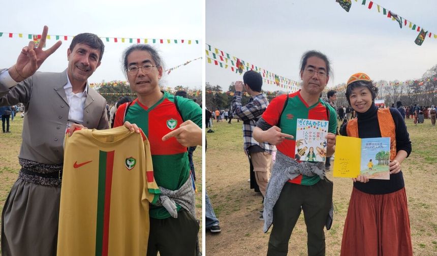 Japonya Newroz’unda Amedspor sürprizi: Nakajima