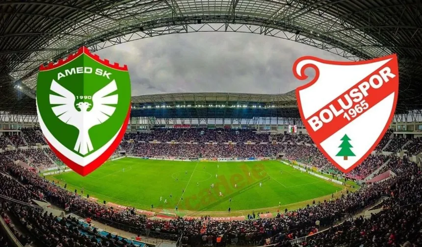 Amedspor–Boluspor maçı hangi kanalda?