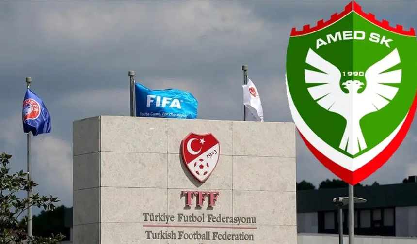 PFDK'dan Amedspor'a 110 bin TL ceza ve tribün yasağı