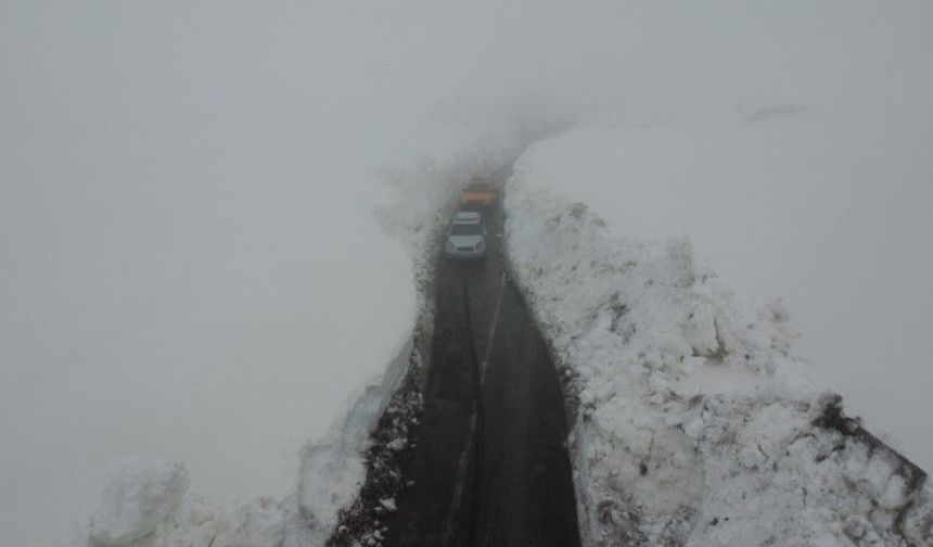 Burası ne Van ne Hakkari: Mersin’de kar 2 metre