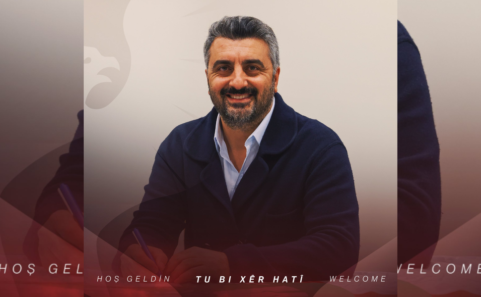 Amedspor’un yeni teknik direktörü Sinan Kaloğlu oldu