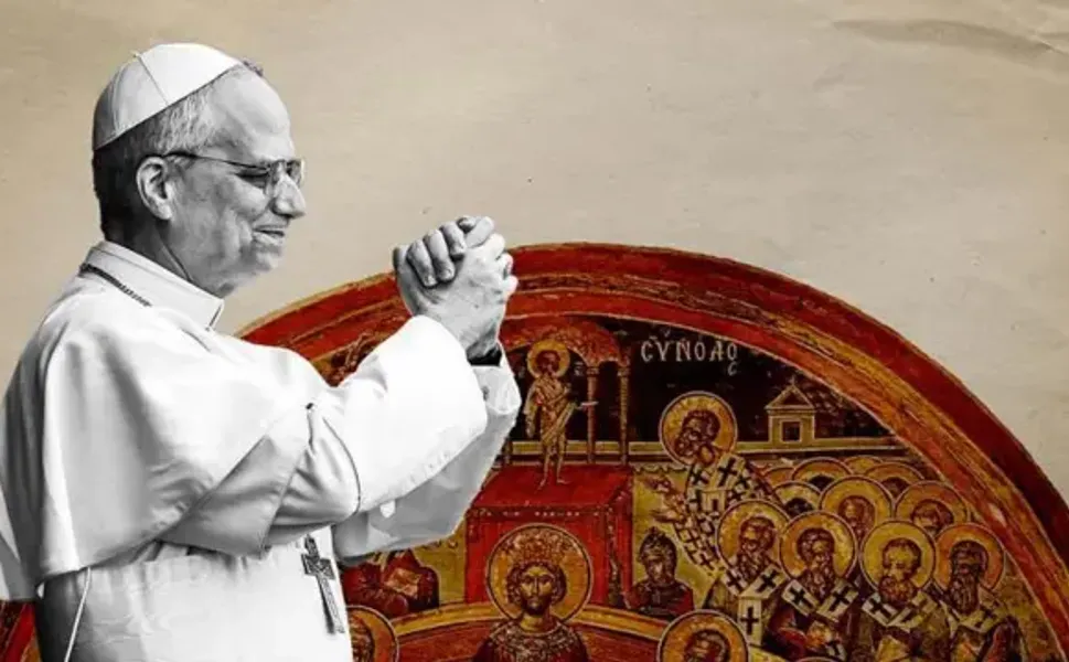 Papa 14. Leo İznik'te: Dünyanın gözü burada, tarihi ayin başladı