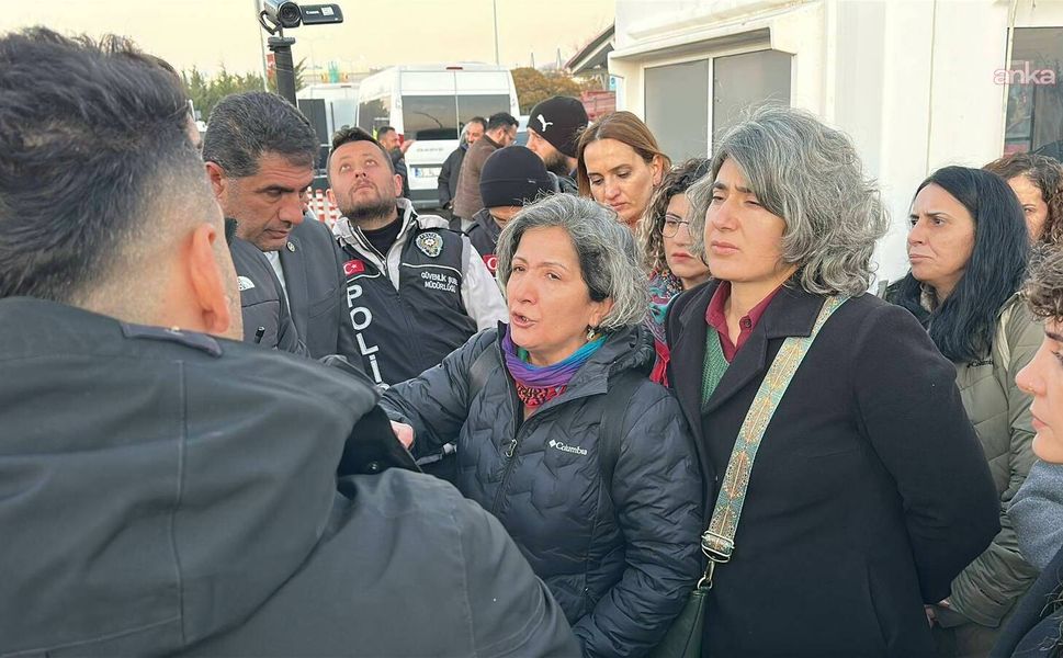Van'da Rojin Kabaiş eylemine polis engeli!