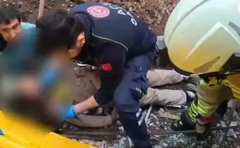 Diyarbakır’da inşaatta feci kaza