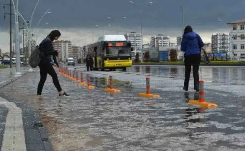 Diyarbakır’a sarı kodlu uyarı: Karla karışık yağmur geliyor