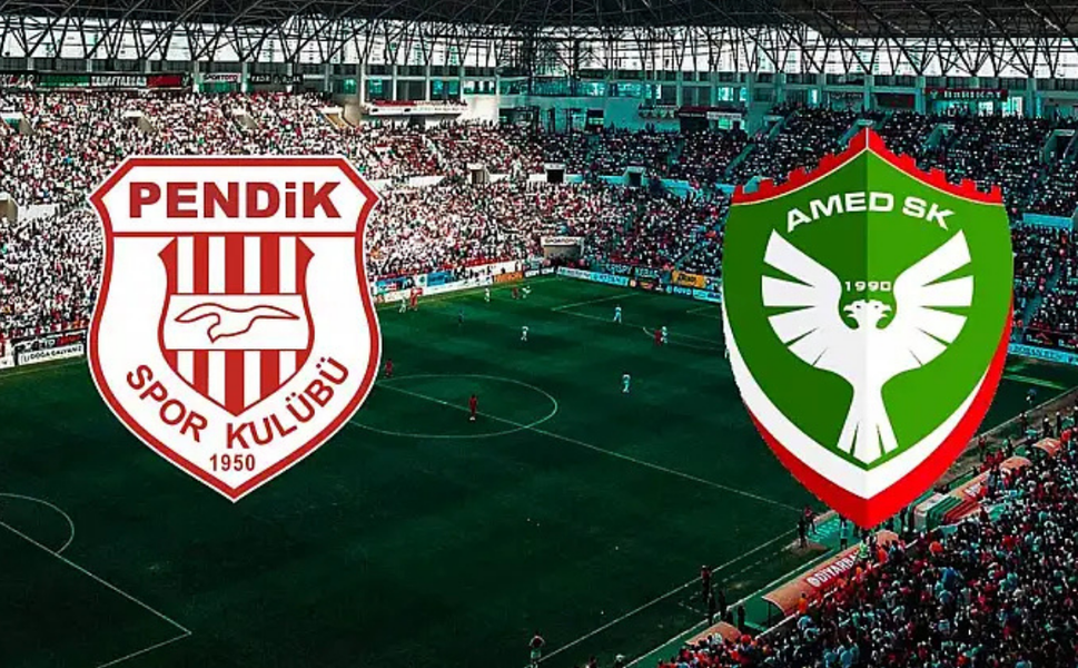 Pendikspor–Amedspor maçı canlı yayın bilgileri ve muhtemel 11’ler
