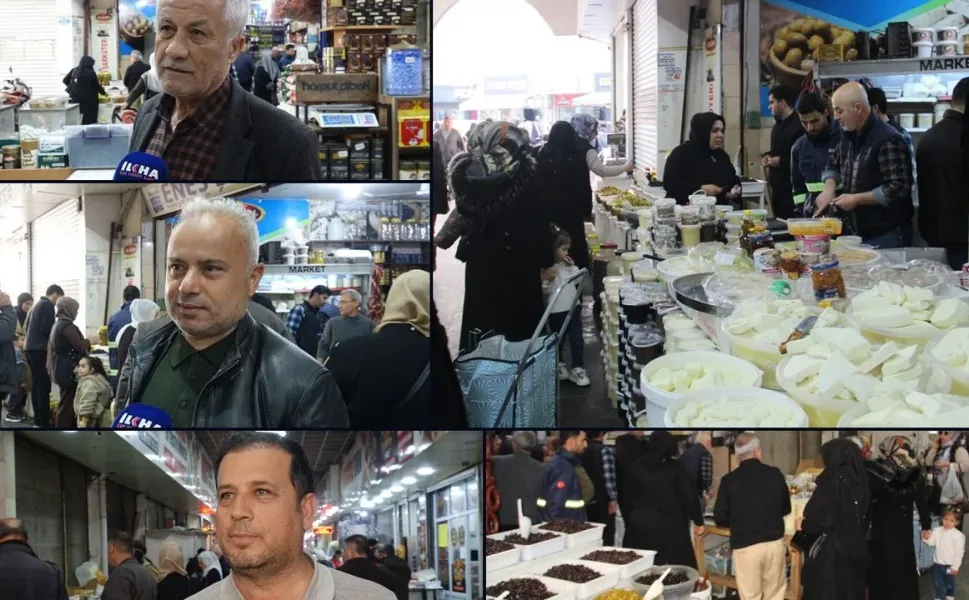 Ramazan bereketi çarşıya canlılık getirdi