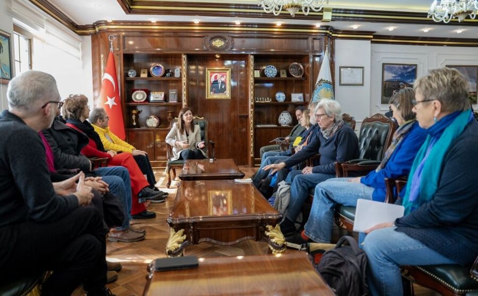 Alman sendikalarından Diyarbakır Büyükşehir’e ziyaret