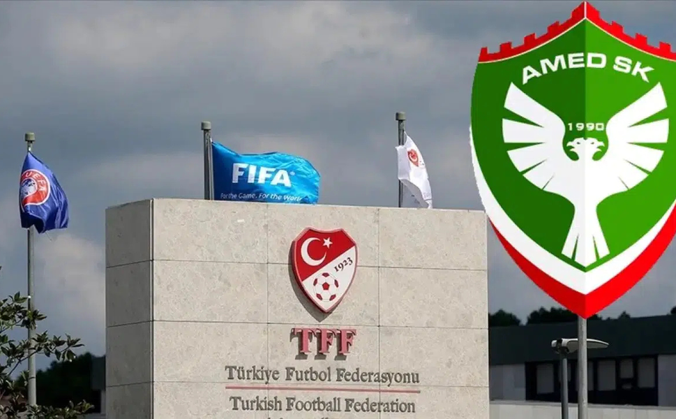 PFDK'dan Amedspor'a 110 bin TL ceza ve tribün yasağı