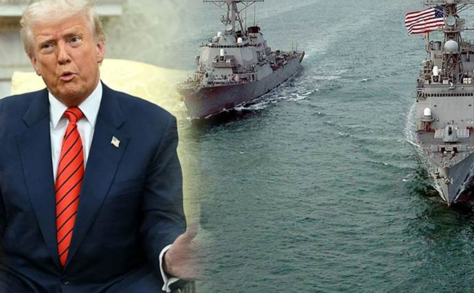 Trump: “9 İran savaş gemisini batırdık, Donanma karargahını imha ettik”