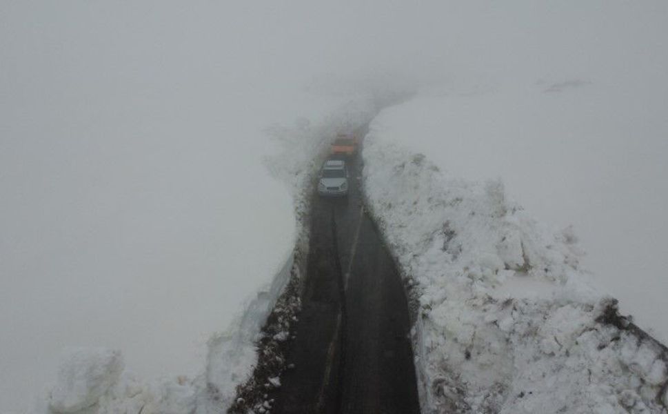 Burası ne Van ne Hakkari: Mersin’de kar 2 metre