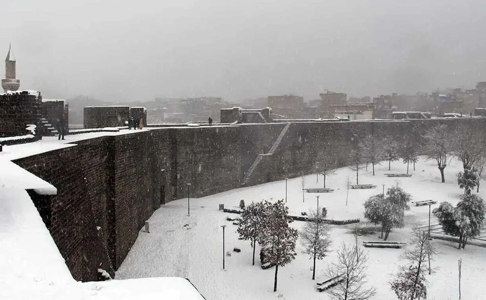 Diyarbakır için alarm! Sağanak ve kar geliyor