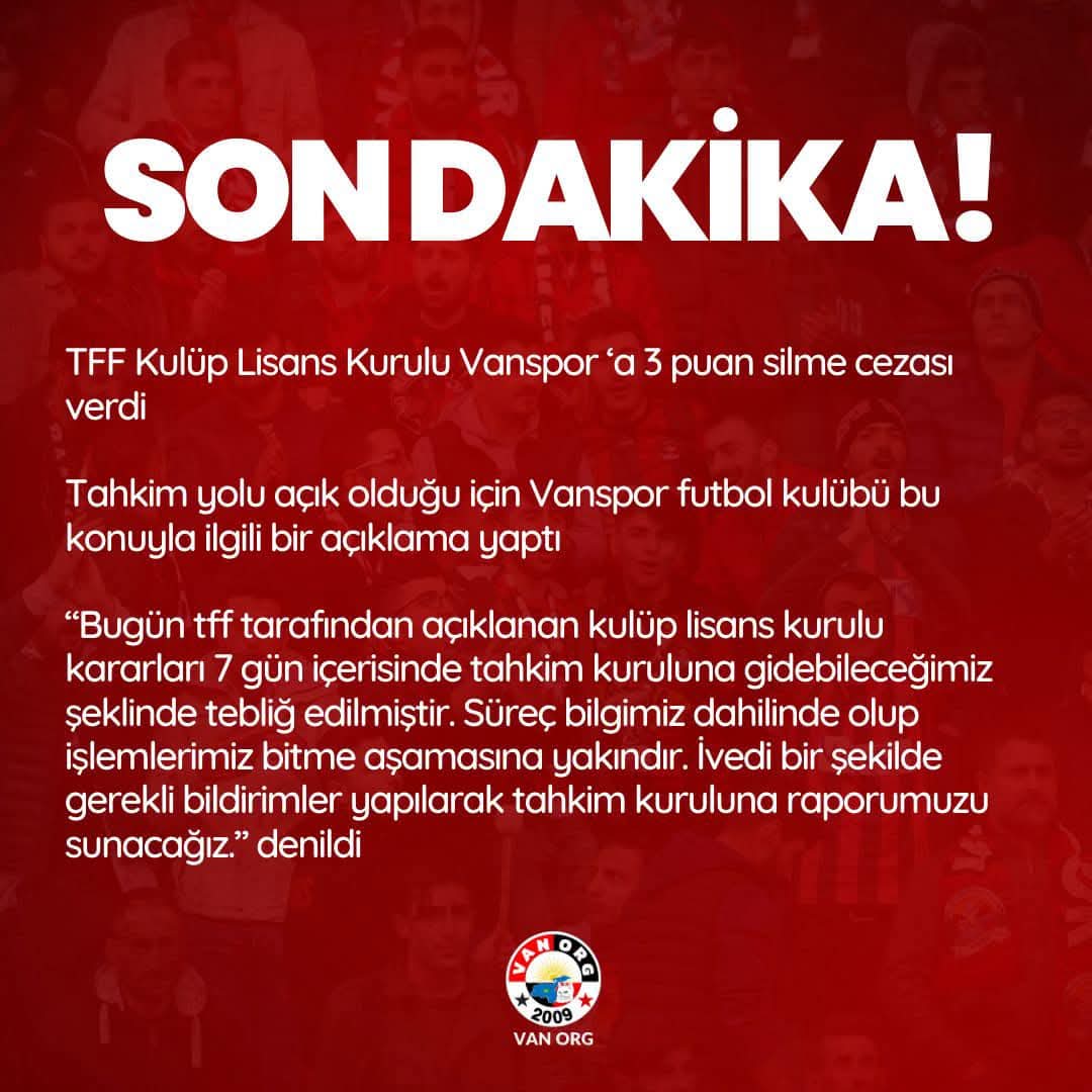 Vanspor Ceza
