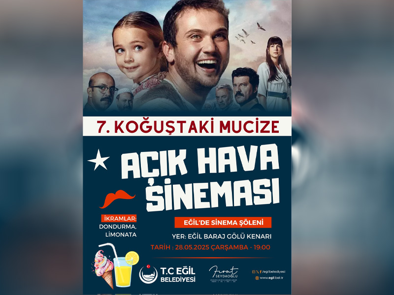 Eğil'de Film Gecesi Açık Havada Sinema Ve Ücretsiz Ikramlar2