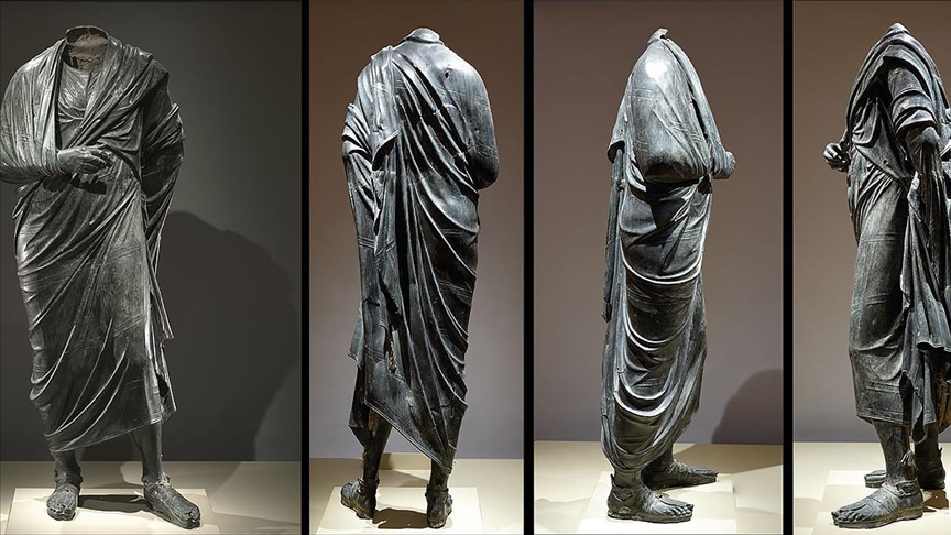 Marcus Aurelius Heykeli Turkiye Ye Getirildi