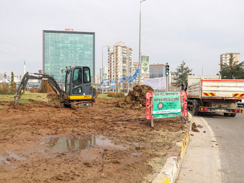 Çim Alanlar Azaltılıyor
